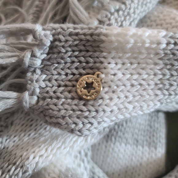 Silvian Heach Long Knit Boho Vest OS - Picture 9 of 9